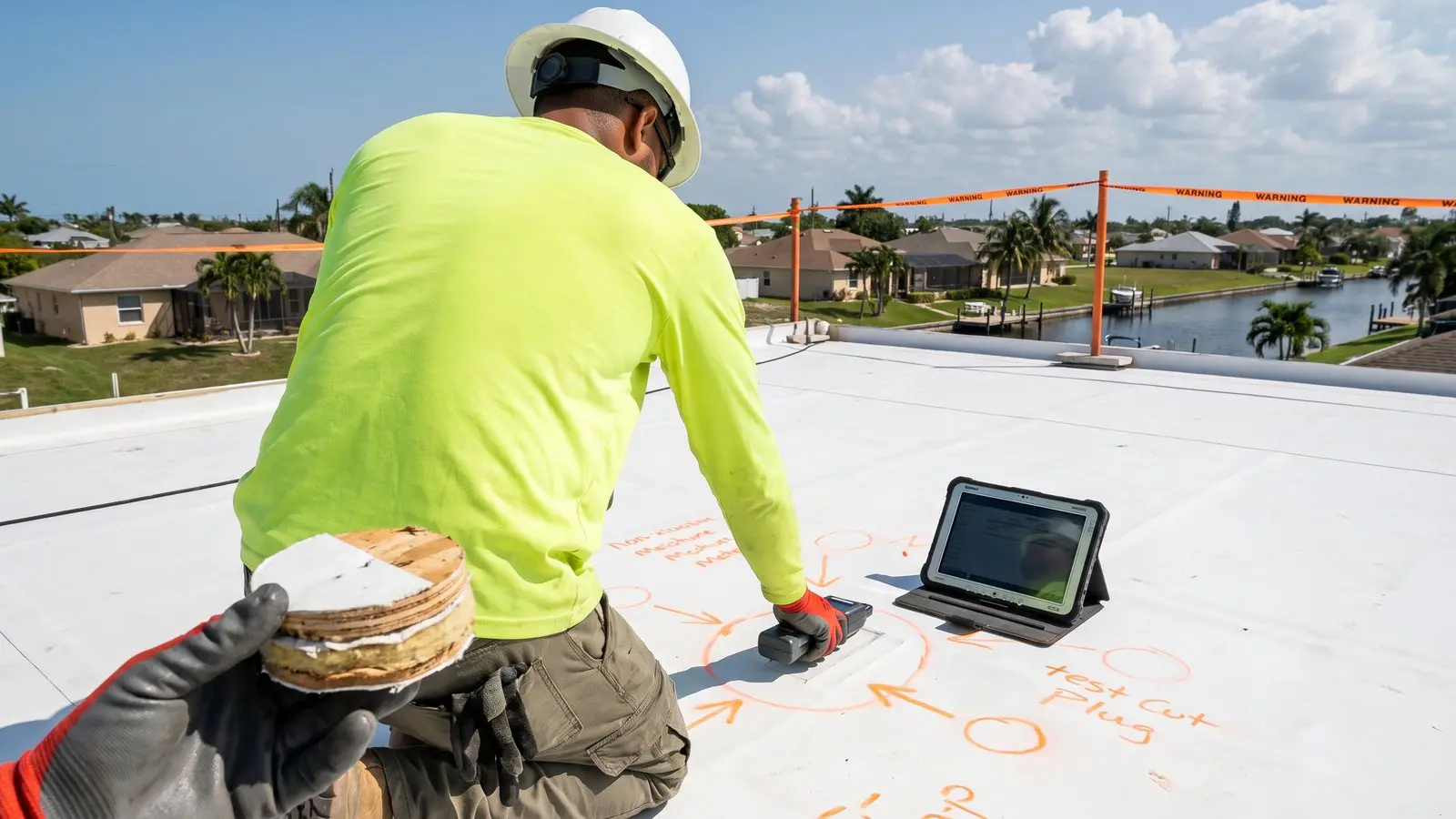HOA roof compliance Fort Lauderdale detail