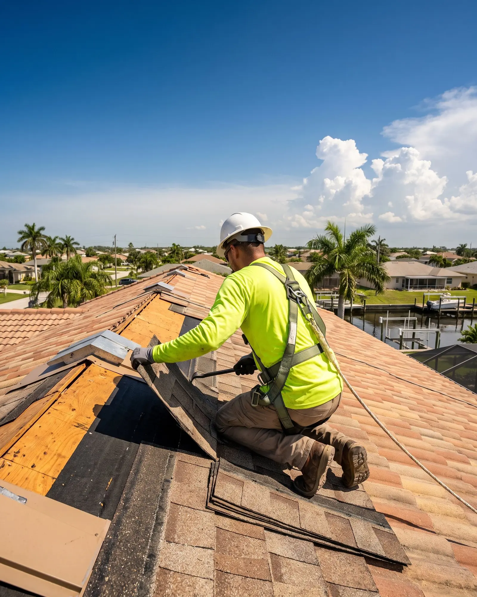 Roof repair Fort Lauderdale residential
